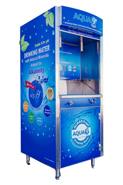 Alkaline water vending machine - Aguavida Premium Water