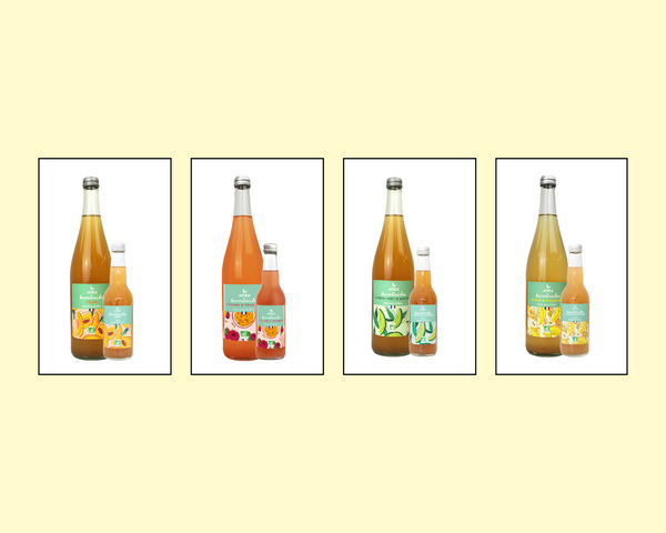 Atika Organic Kombucha is available at Organic Soda Pops