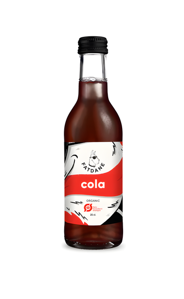 Fatdane Organic Cola is available at Organic Soda Pops