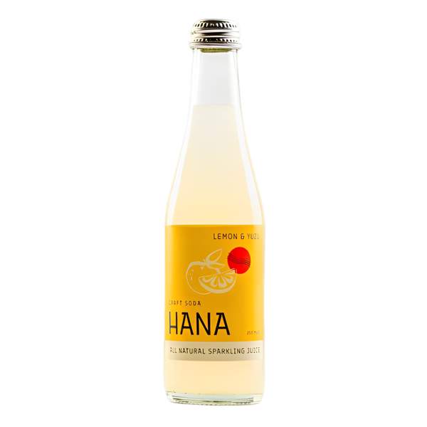 Hana Organic Craft Soda is available at Organic Soda Pops