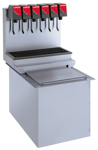 The Lancer ICD 2200 15" - 1523 Standard Performance soda fountain machine is available at Organic Soda Pops.
