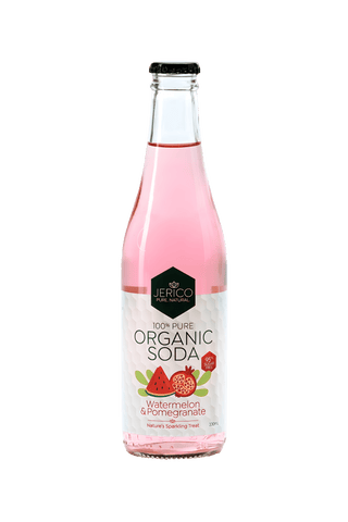 Jerico Watermelon Organic Soda is available at Organic Soda Pops