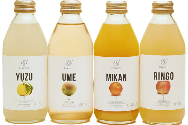 Kimino Sparkling Organic Fruit Drinks are available at Organic Soda Pops