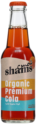 Shams Premium Organic Cola is available at Organic Soda Pops.