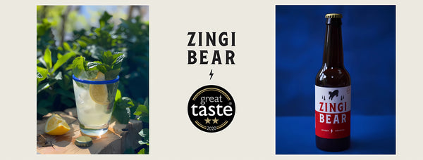 Zingi Bear Organic Switchel is available at Organic Soda Pops
