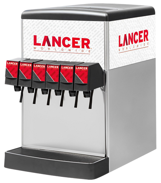 The Lancer CED 9000 soda fountain dispenser is available at Organic Soda Pops.