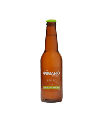 The Organic Drink Co Lemon, Lime and Bitters is available at Organic Soda Pops