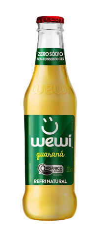 Wewi Guarana' organic soda is available at Organic Soda pops