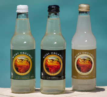Wort Organic Soft Drinks available at Organic Soda Pops