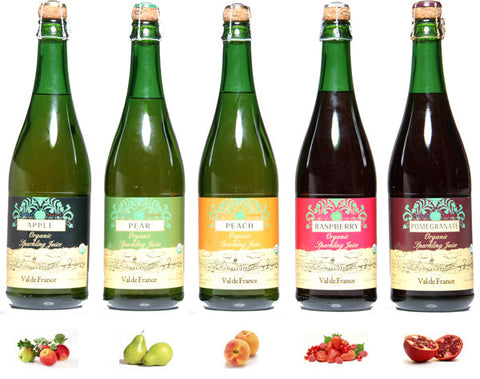 Val de France Sparkling Organic Beverage available at Organic Soda Pops