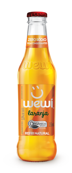 Wewi organic Laranja organic soda is available at Organic Soda pops