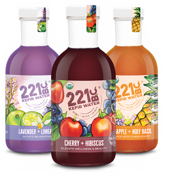 221 B.C. Organic Kombucha is available at Organic Soda Pops