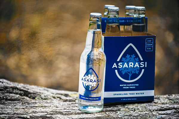 Asarasi Organic Sparkling Tree Water is available at Organic Soda Pops
