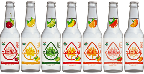 Asarasi Organic Sparkling Tree Water  is available at Organic Soda Pops