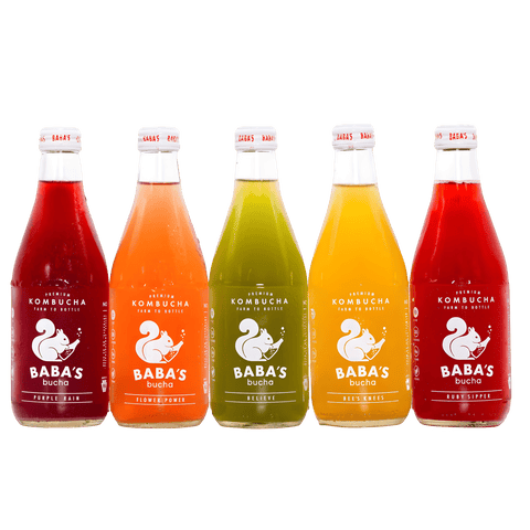 Baba's Brew Organic Kombucha is available at Organic Soda Pops