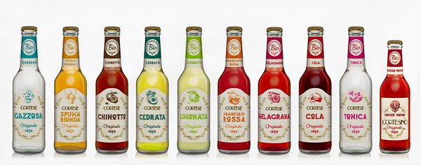 Cortese Premium Organic Soft Drinks are available at Organic Soda Pops