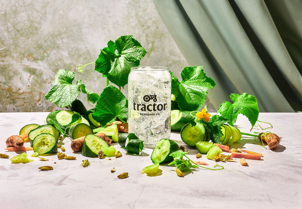 Tractor cucumber organic fountain soda is available at Organic Soda Pops