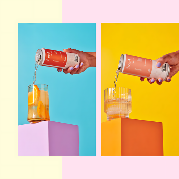 Freed premium organic tea soda for cafés and wellness retailers