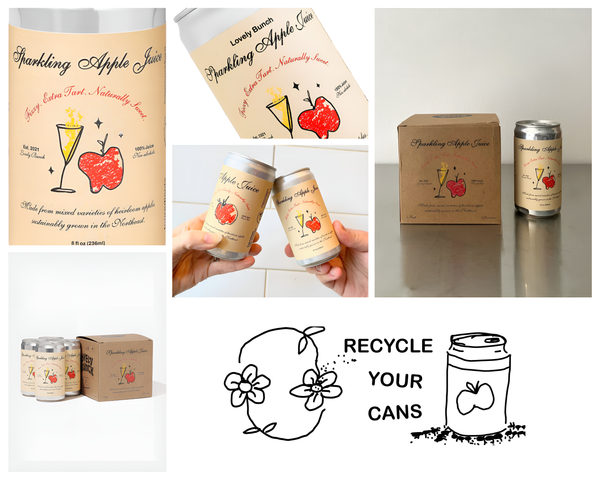 Lovely Bunch Sparkling Apple Juice