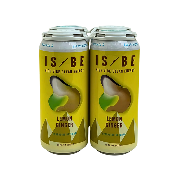 IsBe Lemon Ginger Clean Energy Drink