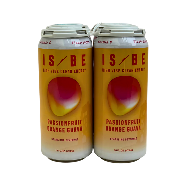 IsBe Passionfruit Orange Guava High Vibe Energy Drink 