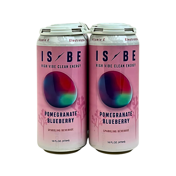 IsBe Pomegranate Blueberry High Vibe Energy Drink 