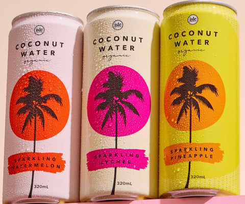 Isle Organic Sparkling Organic Coconut Soda