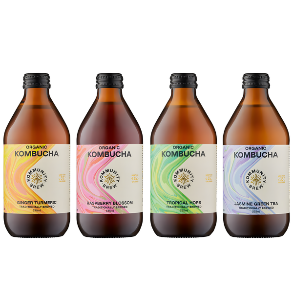 Kommunity Brew Organic Kombucha is available at  Organic Soda Pops.
