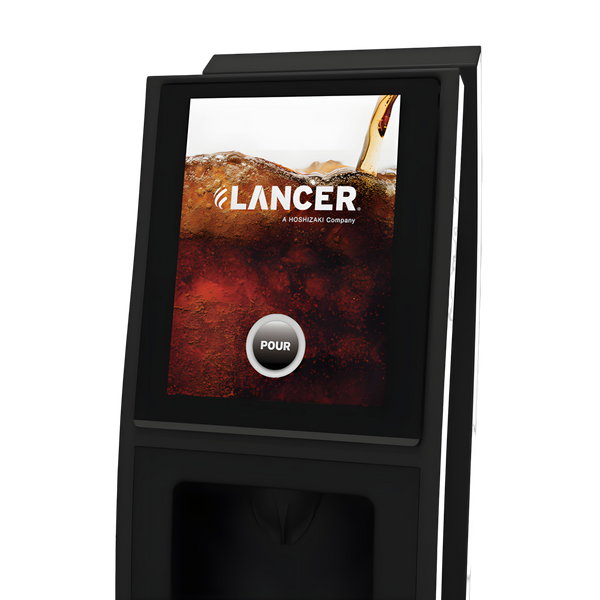 Lancer Touch Screen Tower Soda Fountain is available at Organic Soda Pops.