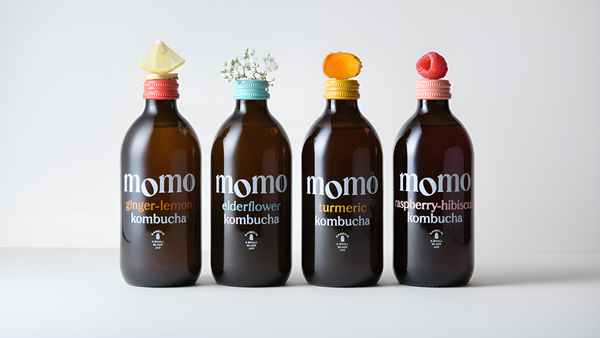 MOMO Organic Kombucha is available at Organic Soda Pops