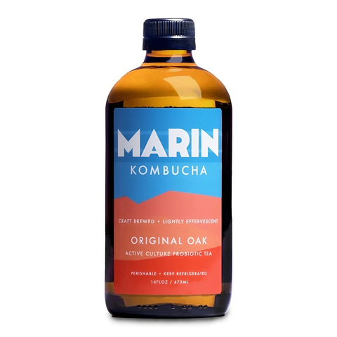 Marin Organic Kombucha Original Oak is available at Organic Soda Pops