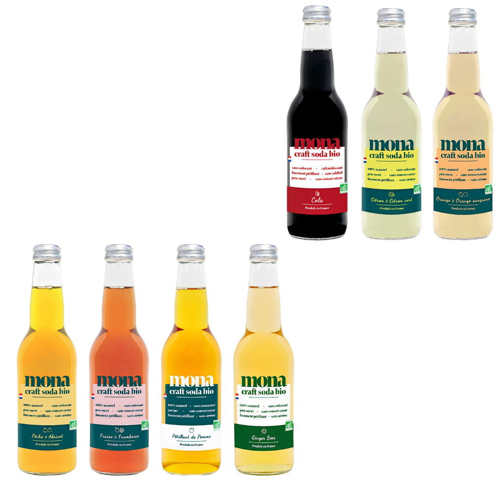 Mona Organic Craft Soda Organic Soda Pops