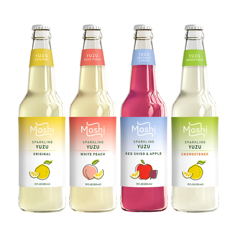 Moshi natural sparkling drinks are available at Organic Soda Pops