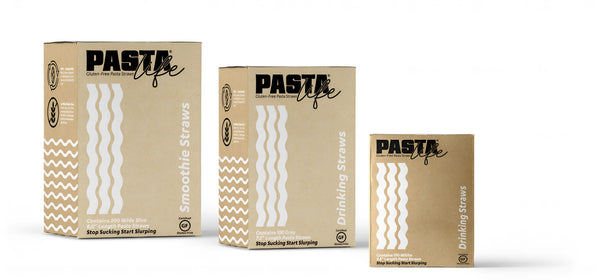 Pasta Life straws for cafes restaurants and beverage brands