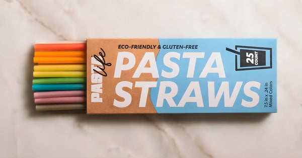 Pasta Life eco-friendly pasta straws plastic-free drinking alternative