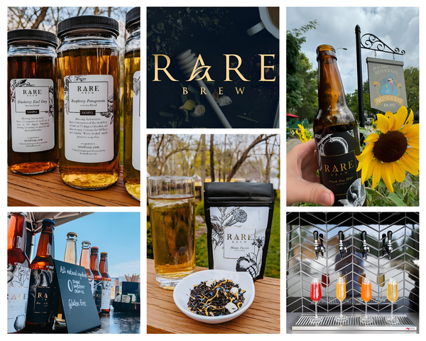 Rare Brew loose leaf tea premium natural tea blend for tea shops and specialty retailers