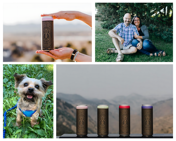 Root & Revelry all natural craft soda photo collage a refreshing sparkling beverage