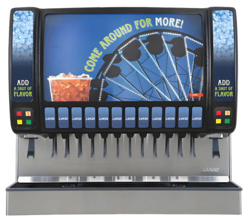 Sensation 44 Stainless Steel Soda Fountain Machine