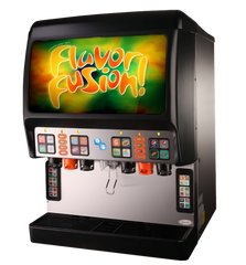 FlavorFusion 16 Valve Fountain Soda Dispenser - Organic Soda