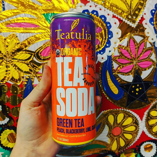 Teatulia healthy soda alternative organic tea soda 