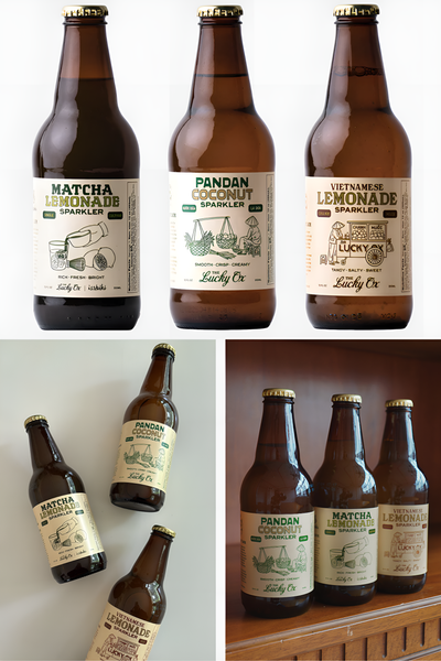 Purchase The Lucky Ox Sparkler Drinks from Organic Soda Pops.