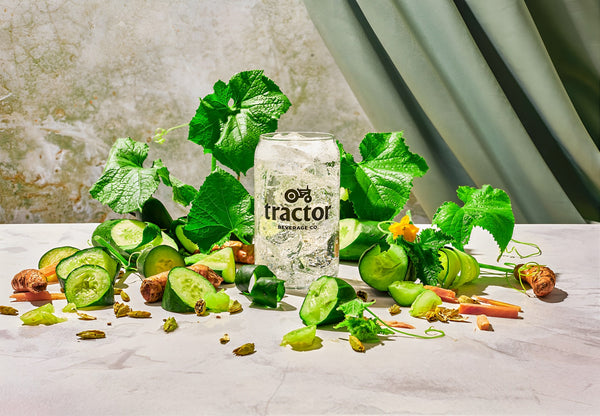 Tractor Organic Cucumber Soda is available at Organic Soda Pops