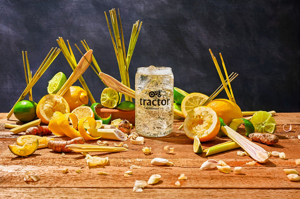 Tractor Organic Lemongrass Soda is available at Organic Soda Pops