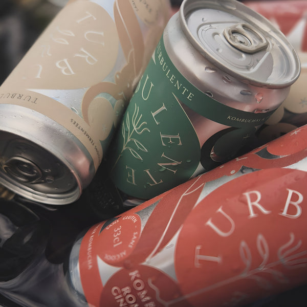 Turbulente Organic Kombucha in Cans
