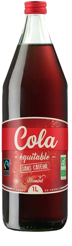 Vitamont Fair Trade Organic Cola is available at Organic Soda Pops