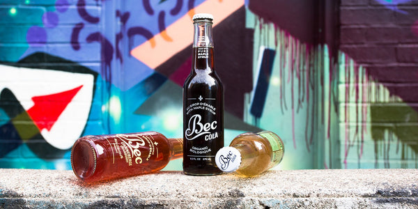 Bec Organic soft drinks are available at Organic Soda Pops