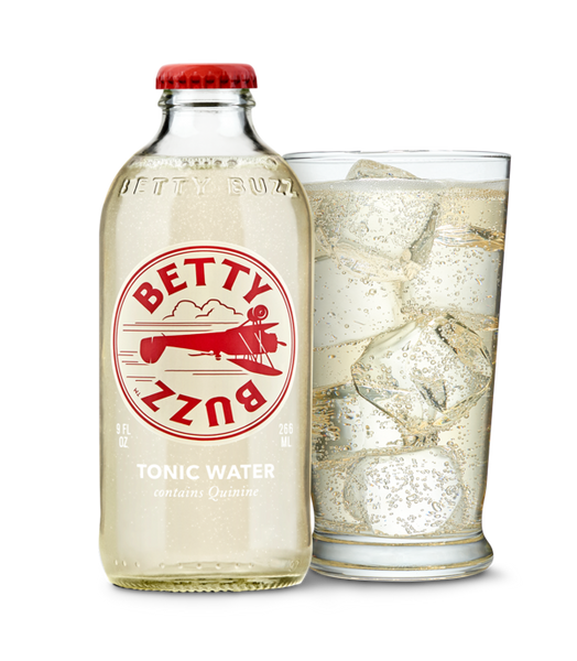 Betty Buzz Sparkling Tonic Water Available At Organic Soda Pops