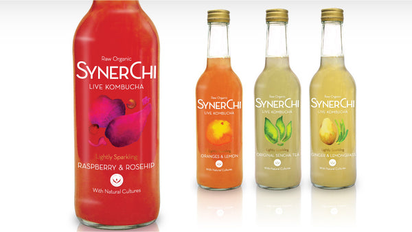 Synerchi Raspberry SynerChi Kombucha – Organic Soda Pops