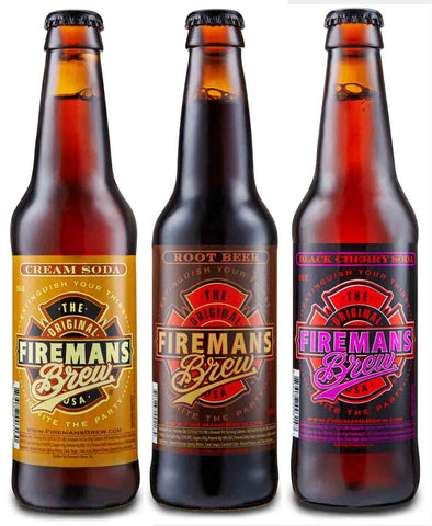 Firemans Brew Natural Root Beer at Organic Soda Pops