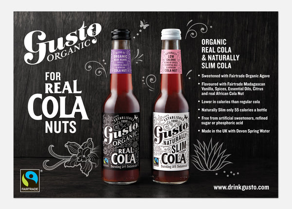 Gusto Fair Trade All Natural Cola